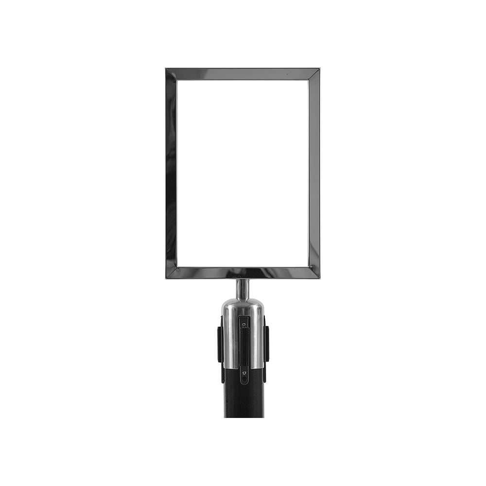 Изображение товара Рамка Rusbarrier А4 вертикальная из нержавеющей стали 63 мм