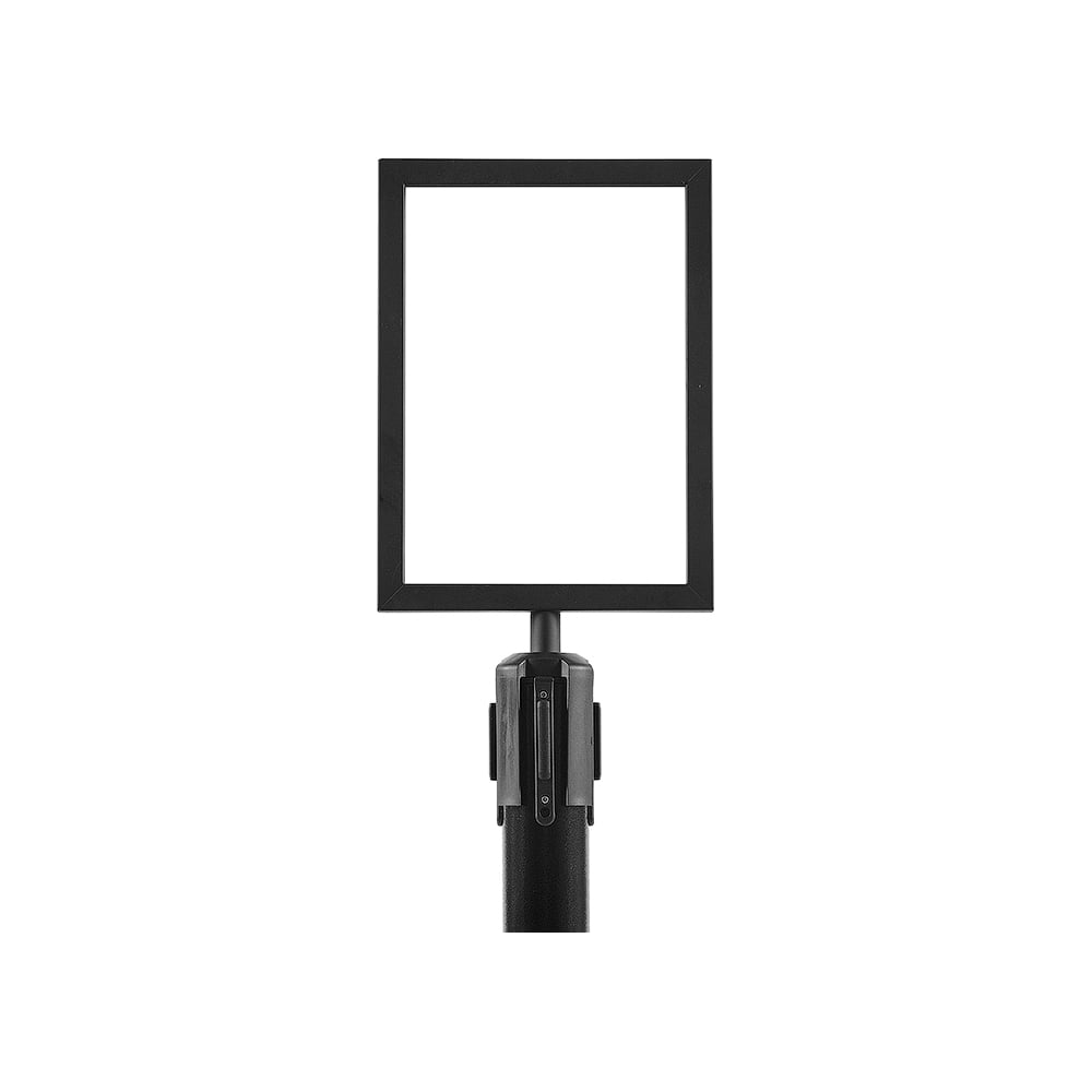 Изображение товара Рамка Rusbarrier A4 вертикальная из черной стали