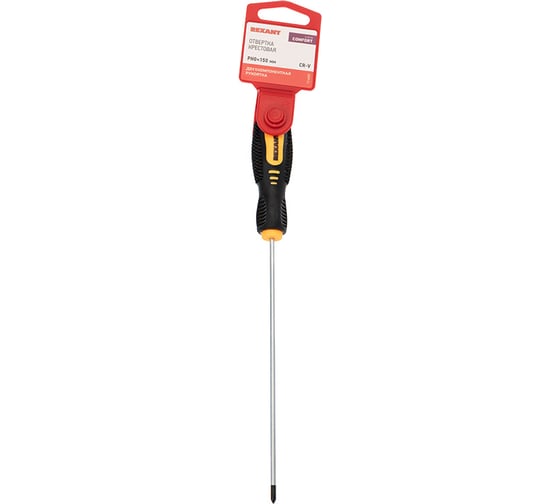 Изображение товара Крестовая отвертка REXANT PH 0х150 мм, двухкомпонентная рукоятка 12-6403