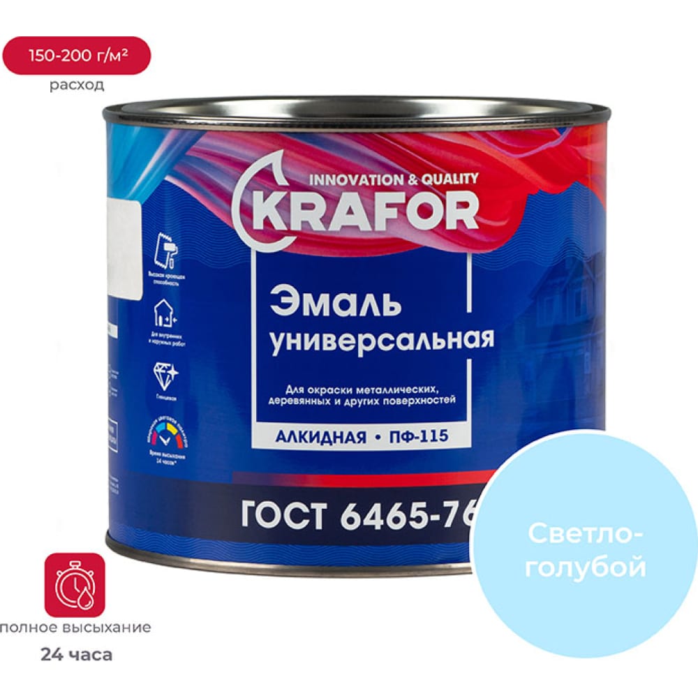 фото Эмаль krafor