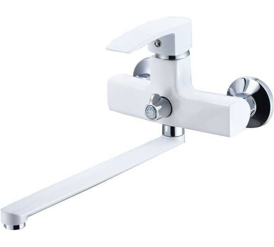 Изображение товара Смеситель для ванны ECONOCE D35-A, серия 270, белый EC0272WT