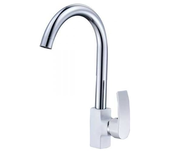 Изображение товара Смеситель для кухни ECONOCE D35-A, серия 270, белый EC0273WT