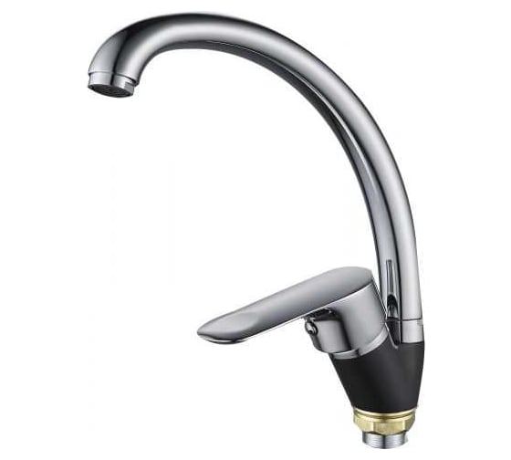 Изображение товара Смеситель для кухни ECONOCE D35-A, серия 280, черный EC0283BL