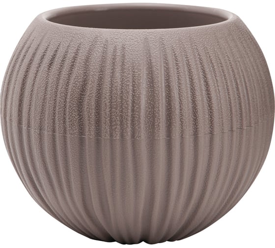 Изображение товара Кашпо bmc КШ-4429 "Сфера Мини" d-12см, h-10см, 0,3 л, Мокачино 069723