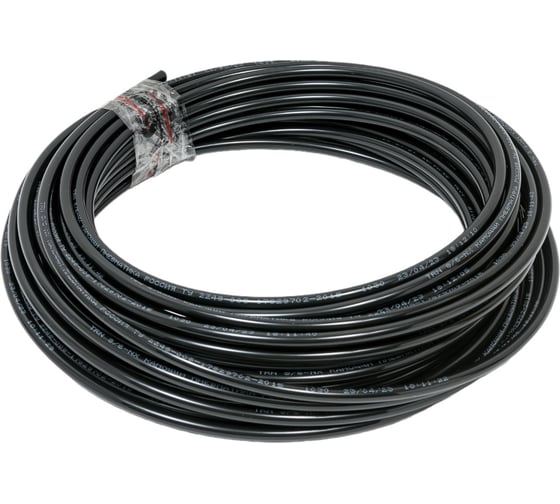 Изображение товара Трубка TRN 8/6-NX-BOX25 полиамид, черная, бухта 25 м Camozzi SRF50-3208-330017