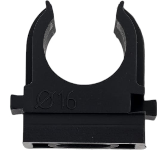 Изображение товара Клипса-крепеж Fortisflex 16 (черный) 91050