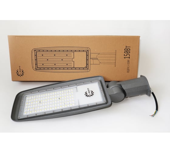 Изображение товара Консольный светильник I-WATT LED 150Вт 6400К IP65 12000Лм ASL47 i-15109