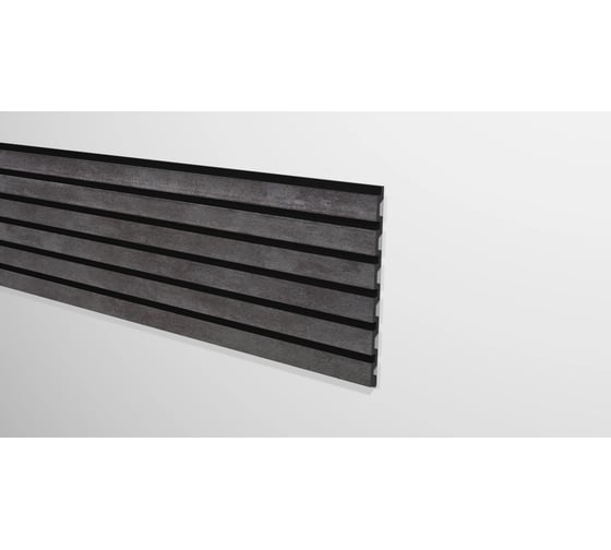 Изображение товара Панель стеновая Decor-Dizayn Грани ударопрочная, влагостойкая, цветная, под натуральную древесину 240x13xx3000 мм 916-70