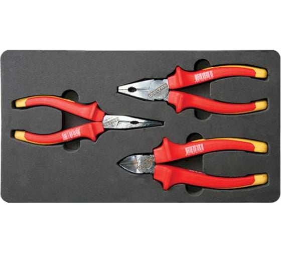 Изображение товара Набор диэлектрических шарнирных инструментов IZELTAS 1000V 3 предмета 3020006003