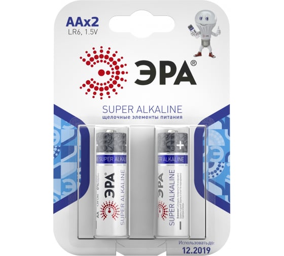 Изображение товара Элемент питания ЭРА LR62BL C0038452