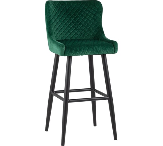 Изображение товара Стул барный Стул Груп Ститч вельвет изумрудный, сидение MC15B VELVET HLR-56