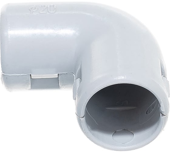 Изображение товара Соединительный угол для трубы ЭРА, 90 градусов, 20мм Б0036835