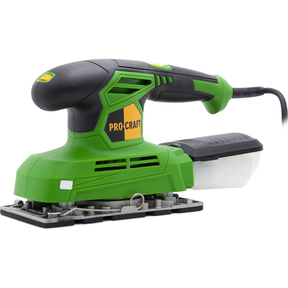 Изображение товара Профессиональная виброшлифмашина PROCRAFT PV220 220 Вт с плазмовой платформой 187x90 мм