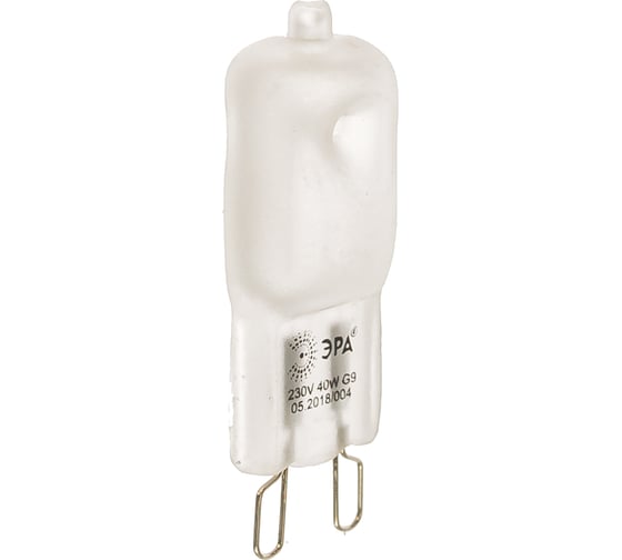 Изображение товара Галогенная лампа ЭРА G9-JCD-40-230V-FR, капсула, матовая, 40Вт, G9, нейтральный C0027368