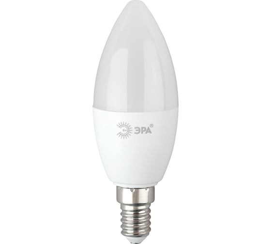 Изображение товара Светодиодная лампа ЭРА LED B35-8W-865-E14, R, свеча, 8Вт, E14, холодный Б0045341
