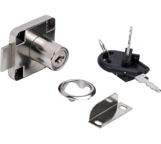 Изображение товара Замок мебельный AKS 138 c ломаным ключом, 47698