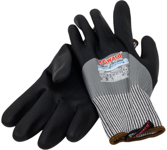 Изображение товара Перчатки антипорезные GWARD No-Cut Arthur с полным нитриловым покрытием р. XL 1 пара в упаковке арт. No-Cut FC5C No-Cut FC5C/XL1
