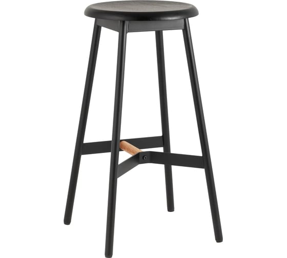 Изображение товара Стул барный Стул Груп Knobb черный 9117H75 black