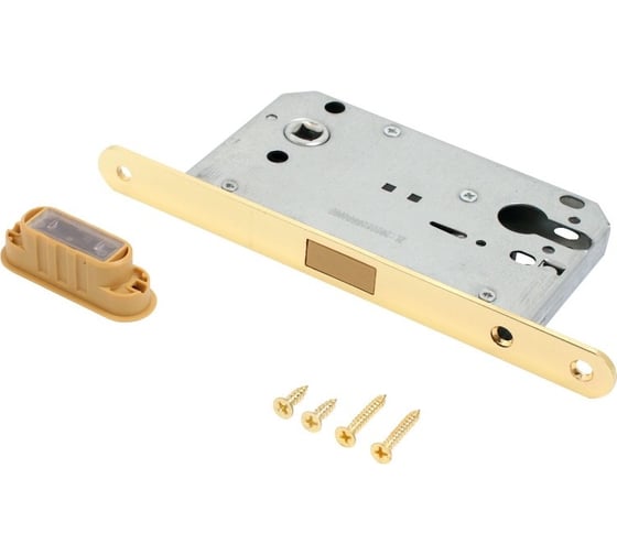 Изображение товара Магнитный врезной замок Аллюр АРТ 5300-MC PB золото без ц/м 14905