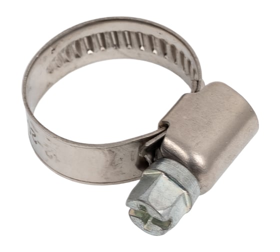 Изображение товара Хомут червячный Стройметиз 12-20 мм нерж., 2 шт., перф.подвес 00000072916 2496031