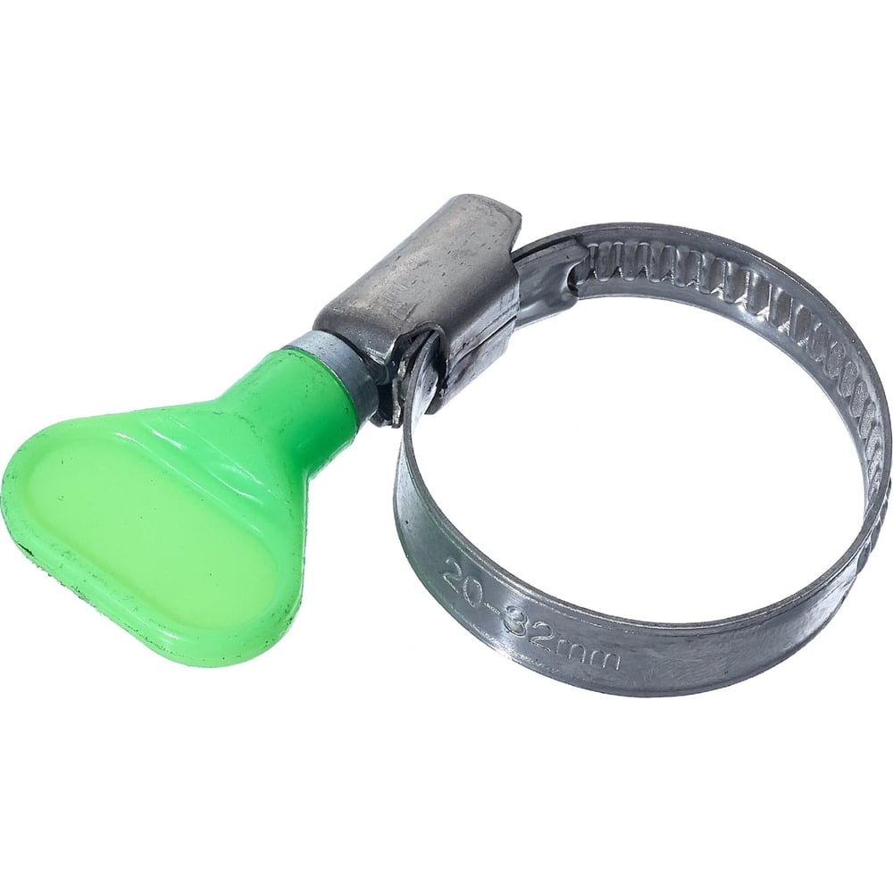 Изображение товара Хомут-бабочка Стройметиз 12-20 нержавеющая сталь, 2 шт.