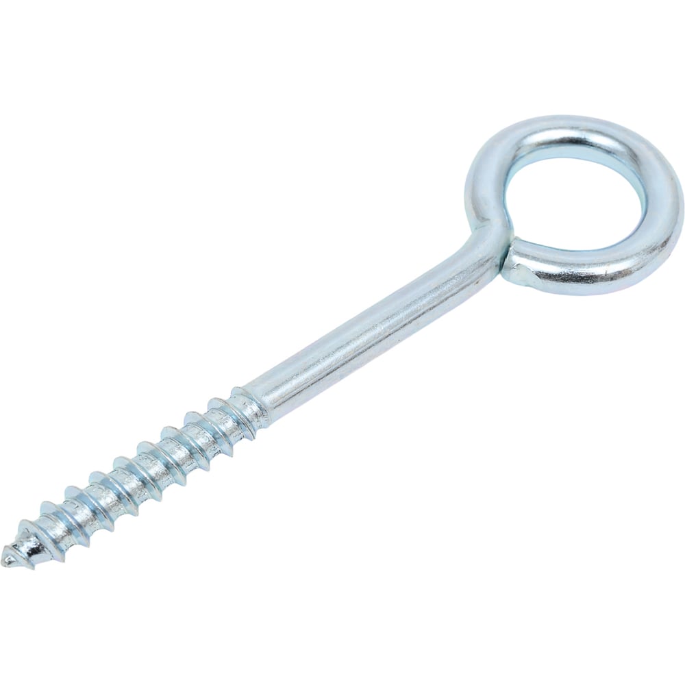 Изображение товара Шуруп-кольцо Стройметиз 8x80, 2 шт., оцинкованный, с кольцеобразной головкой