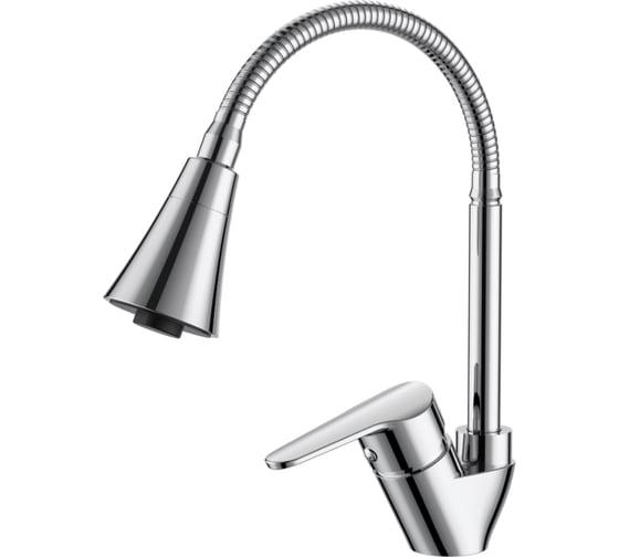Изображение товара Смеситель для кухни VODA "Breeze" гибкий излив BZ519flex