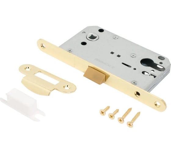 Изображение товара Замок врезной Аллюр АРТ 5300-P PB золото без ц/м 14892