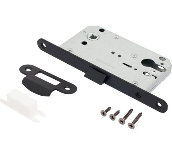 Изображение товара Замок врезной Аллюр АРТ 5300-P BL матовый черный без ц/м 14891