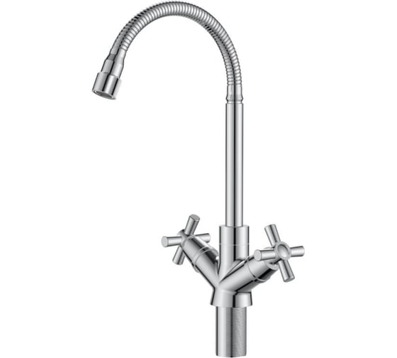 Изображение товара Смеситель для кухни VODA "Dive" гибкий излив DV519flex