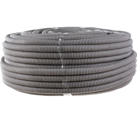 Изображение товара Гофрированная труба ЭРА ПВХ d 25мм с зондом легкая 100м Б0042999