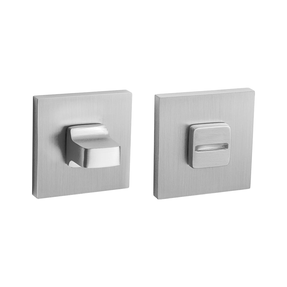 Изображение товара Ручка поворотная AJAX BK6.K.JS51 сатинированный хром алюминий для WC-комплекта