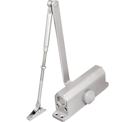 Изображение товара Доводчик дверной AJAX DCTR50-100 hold open AL алюминий 48701