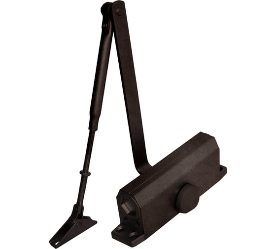 Изображение товара Доводчик дверной AJAX DCTR80-140 (TDR-140) 80-140 кг, BR коричневый 47563