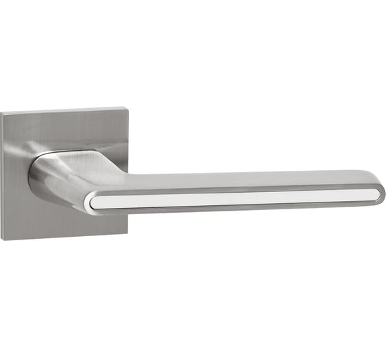 Изображение товара Ручка раздельная AJAX K.JS51.STICK SN/WH-19 матовый никель/белый 48229