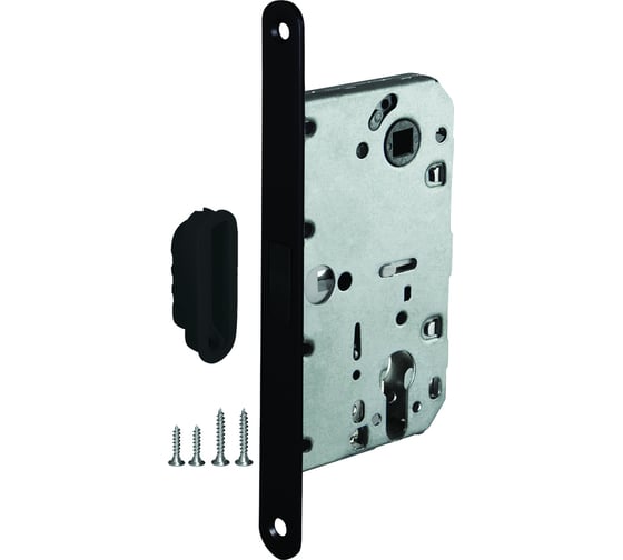 Изображение товара Корпус врезного замка с защелкой AJAX MAGNLN85-50 BL черный 47921