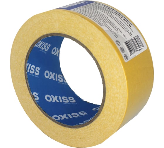 Изображение товара Двухсторонняя клейкая лента Oxiss Premium 48мм х 25м, полипропилен 4640277634360