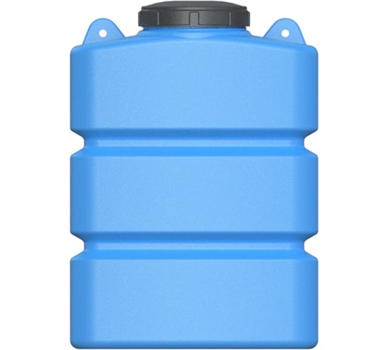 Изображение товара Емкость АНИОН 75л с крышкой (D190мм) с плоской задней стенкой, стационарная, без приямка НБ75К