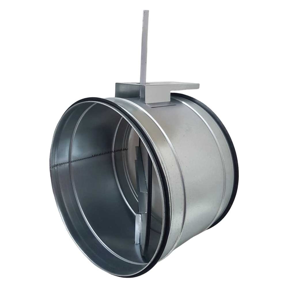 Изображение товара Регулирующая заслонка круглая TKD-400 с площадкой под привод 400 мм TECHNO 550400