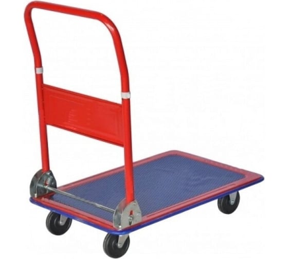 Изображение товара Платформенная тележка WORKY ПT300 грузоподъёмность 300 кг, размер площадки 900x600 мм ARD128056