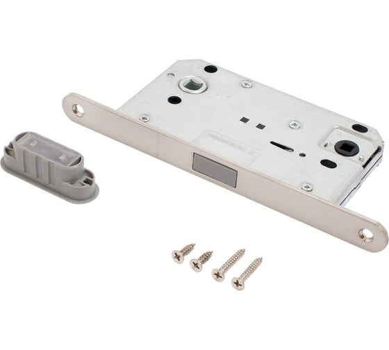 Изображение товара Магнитная защелка Аллюр АРТ 5300-MC-WC SN матовый никель с фиксатором 14907