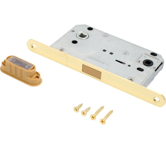 Изображение товара Магнитная защелка Аллюр АРТ 5300-MC-WC PB золото с фиксатором 14910