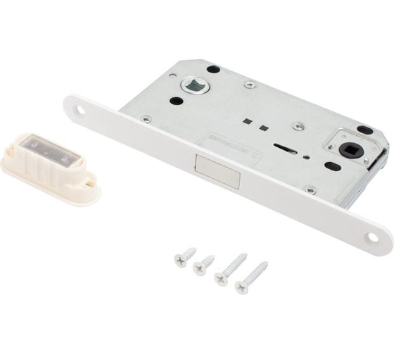 Изображение товара Защелка магнитная Аллюр c фиксатором АРТ 5300-MC-WC W матовый белый 14911