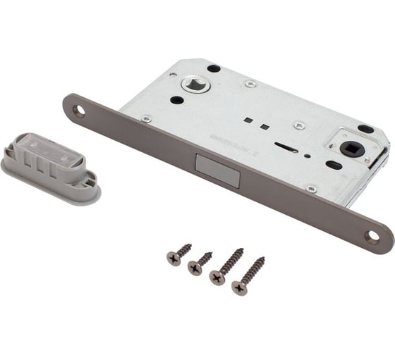 Изображение товара Магнитная защелка Аллюр АРТ 5300-MC-WC MBN графит с фиксатором 14909