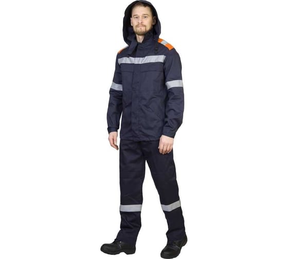 Изображение товара Костюм FORT специальный для защиты от нефти и нефтепродуктов к+п к т синий+оранж Форт  р 56-58 170-176 Ойл 00501457788