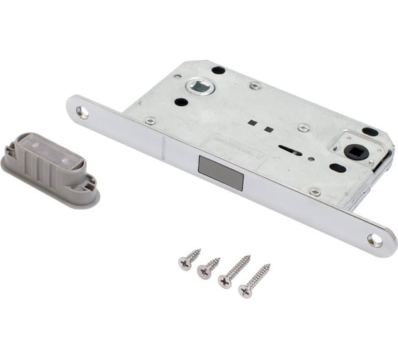 Изображение товара Магнитная защелка Аллюр АРТ 5300-MC-WC CP хром с фиксатором 14906