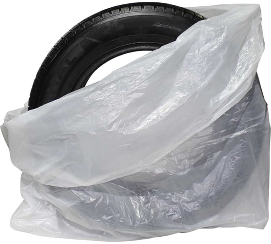 Изображение товара Пакеты для колес R2R 1000x1000 мм 13 мкм (100 шт/рул) прозрачные 074.538.13