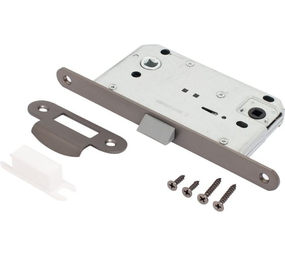 Изображение товара Защелка Аллюр АРТ 5300-P-WC MBN графит с фиксатором 14899