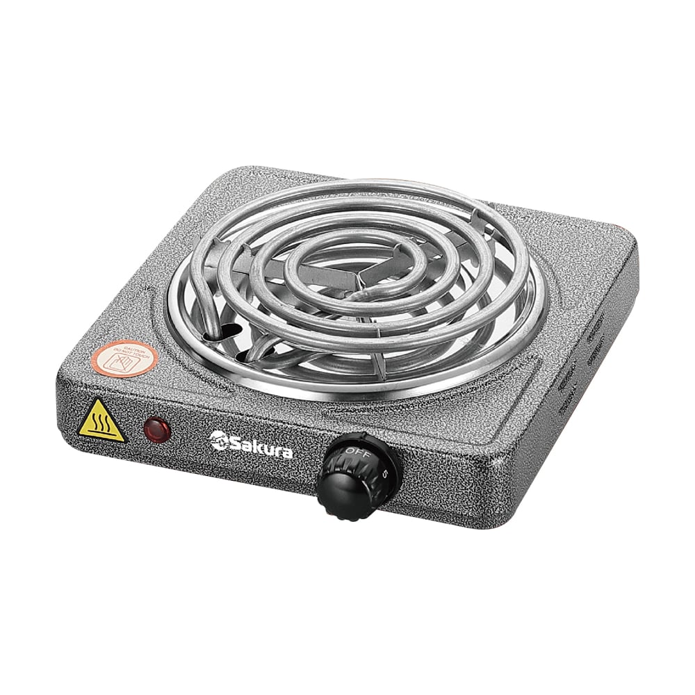 Изображение товара Электроплитка Sakura ПЭ-08 1500Вт 150мм графит РТ-00068505