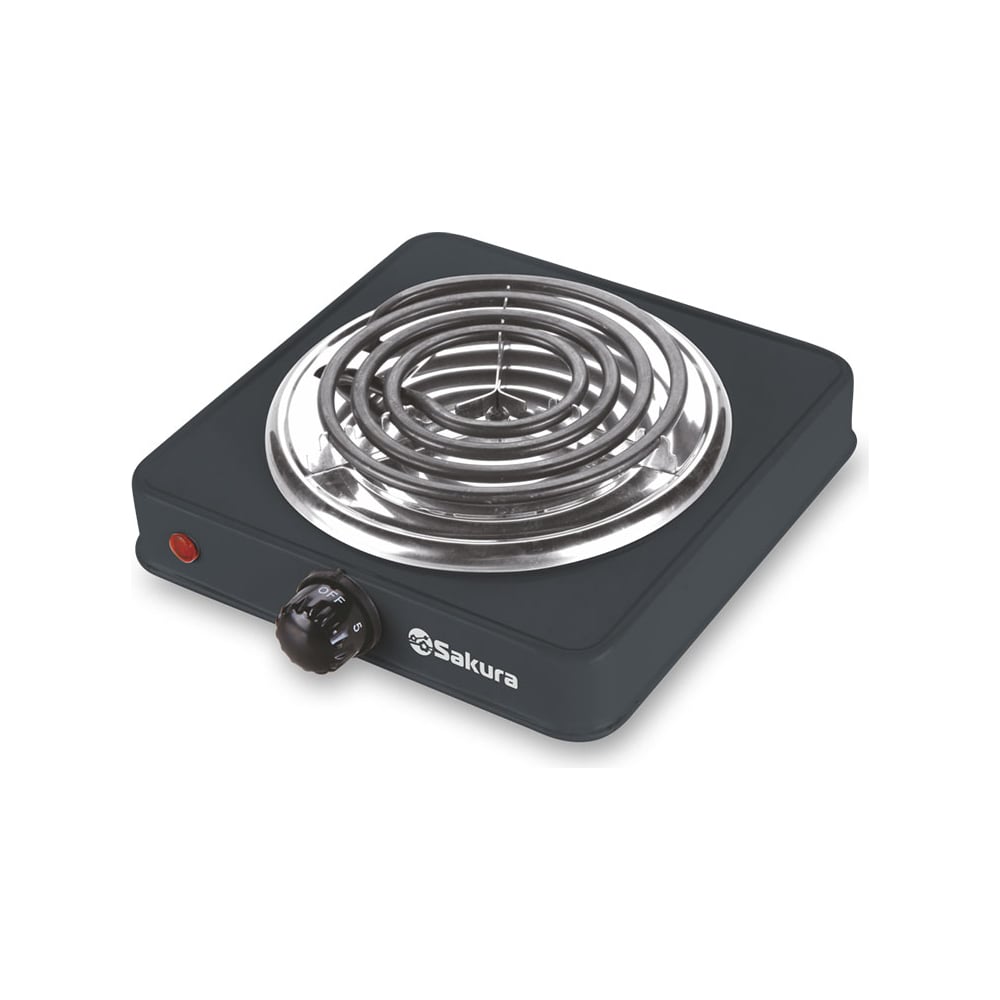 Изображение товара Электроплитка Sakura ПЭ-08В 1500Вт 150мм черн РТ-00042654